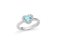 Anello Miluna Donna in Argento Topazio LID4245